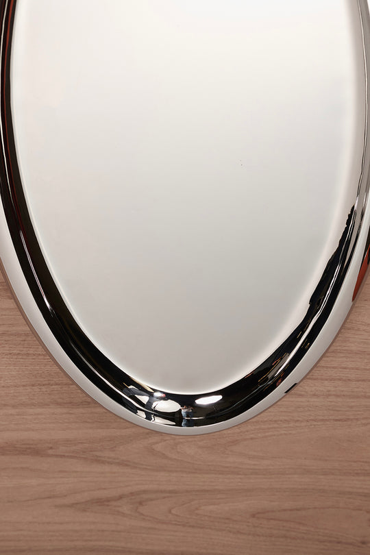Vanishing While Exploding Tray - Chrome Oval