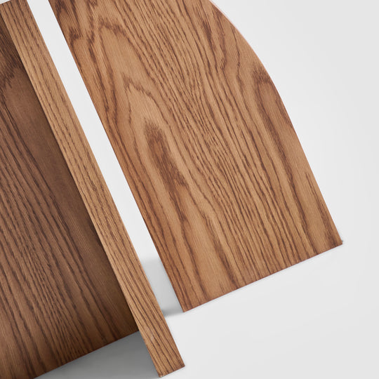 Lake Round Side - Ivory Onyx | Solid Oak