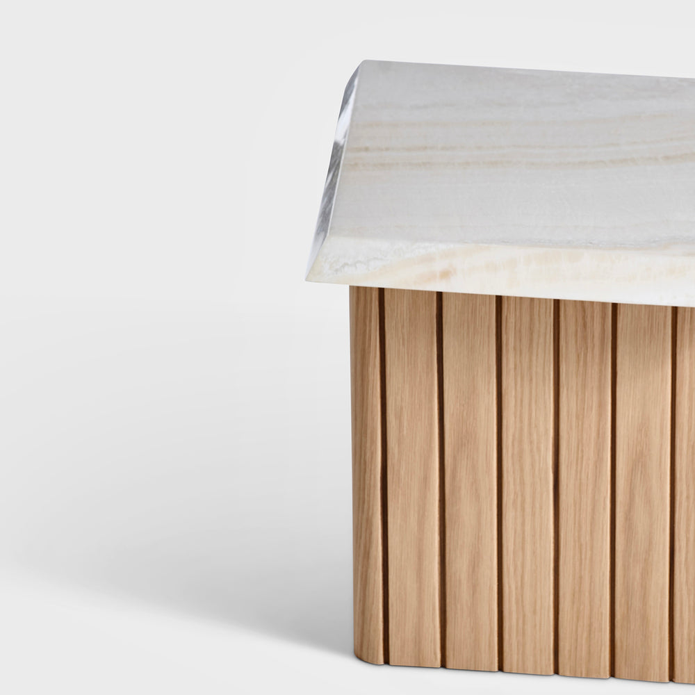 Lake Side - Ivory Onyx | Solid Oak