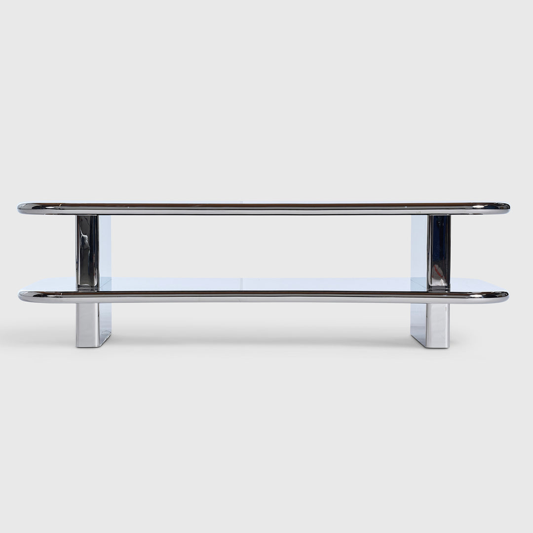 Vanishing While Exploding Credenza - Chrome