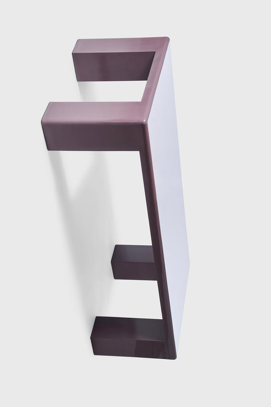 Vanishing While Exploding Dining High Gloss - Outdoor Indoor - Plum