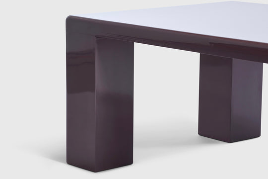 Vanishing While Exploding Dining High Gloss - Outdoor Indoor - Plum