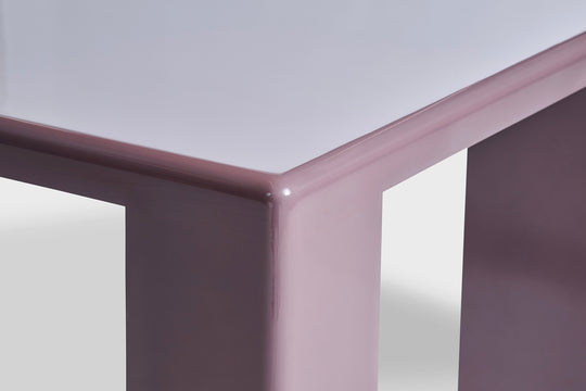 Vanishing While Exploding Dining High Gloss - Outdoor Indoor - Plum